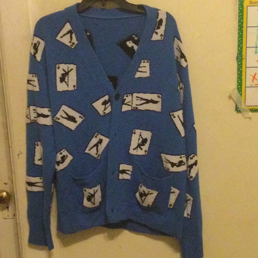 Amiri card cardigan